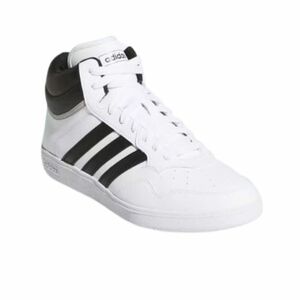 Férfi szabadidőcipő ADIDAS Hoops 4.0 Mid M cloud white core black grey two kép