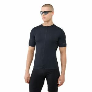 Férfi rövid ujjú edzőpóló 4F TSHIRT FNK M1285-20S-DEEP BLACK kép