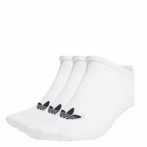 Zoknik ADIDAS ORIGINALS 3 PACK - TREFOIL LINER-S20273-WHITE WHITE BLACK kép