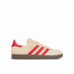 Férfi utcai cipő ADIDAS ORIGINALS Gazelle sand strata better scarlet cloud white kép