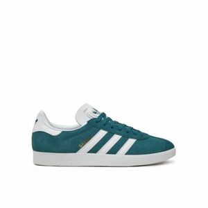 Férfi utcai cipő ADIDAS ORIGINALS Gazelle mystery green cloud white gold metalic kép