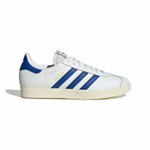 Férfi utcai cipő ADIDAS ORIGINALS Gazelle core white team royal blue cream white kép