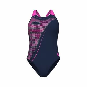 Női egyrészes fürdőruhák ARENA WOMENS BRIGHT GLARE SWIMSUIT V BACK kép