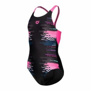 Lány úszó egyrészes fürdőruhája ARENA GIRLS RHYTHM SWIMSUIT V BACK L kép