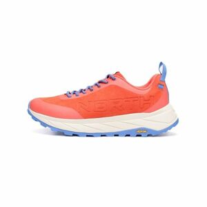 Férfi alacsony túrázó teljes bőr cipő NORTHFINDER Nanga red orange kép