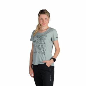 Női rövid ujjú túrázó póló NORTHFINDER AMIE-333lightgreen kép