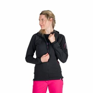 Női túrázó pulóver cipzárral NORTHFINDER MARCELLA-411greyblack kép