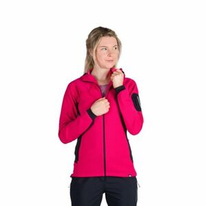 Női túrázó pulóver cipzárral NORTHFINDER MARCELLA-577cherryblack kép