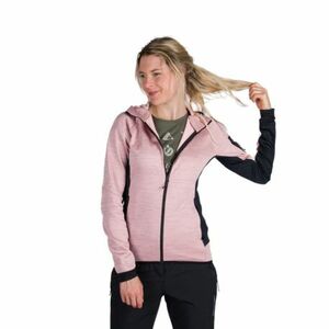 Női túrázó pulóver cipzárral NORTHFINDER COLEEN-521roseblack kép