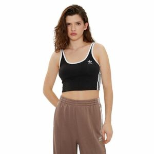 Női trikó ADIDAS ORIGINALS 3S BRA TOP-BLACK WHITE kép