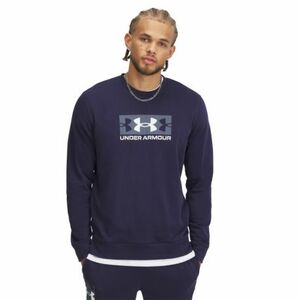 Férfi kapucnis pulóver UNDER ARMOUR UA Rival Terry Logo Crew Q2-BLU kép