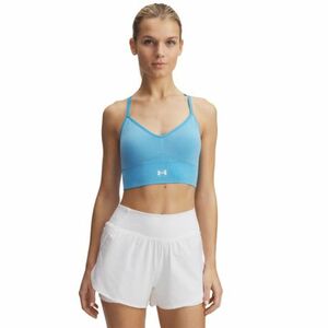 Női edzősport melltartó UNDER ARMOUR Vanish Seamless Washed Low-BLU kép