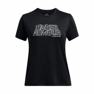 Lány póló rövid ujjú UNDER ARMOUR UA Tech Wordmark SS-BLK kép