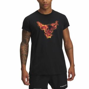 Férfi rövid ujjú póló UNDER ARMOUR PROJECT ROCK Pjt Rock Cap Sleeve T-BLK kép