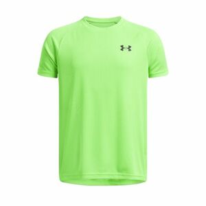 Fiú edzőpóló rövid ujjú UNDER ARMOUR UA Tech Textured SS-GRN kép