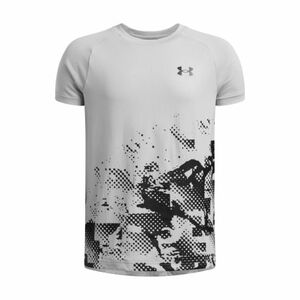 Fiú edzőpóló rövid ujjú UNDER ARMOUR UA Tech Graphic SS-GRY kép