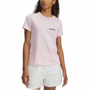 Női rövid ujjú póló UNDER ARMOUR UA Rival Outline SS-PNK kép