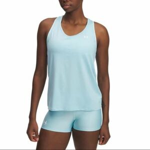 Női edzőtop UNDER ARMOUR Tech Knockout Tank-BLU kép