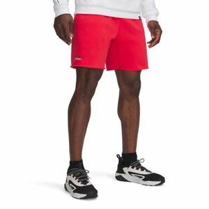 Férfi melegítőnadrág rövidnadrág UNDER ARMOUR PROJECT ROCK Icon Flc Short-RED kép