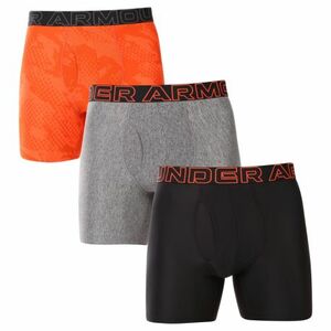 Férfi boxeralsók UNDER ARMOUR 3 PACK-UA PERFORMANCE TECH- NOVELTY 6in-MRN kép