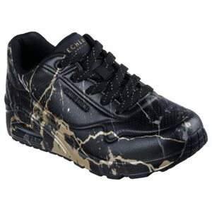 Női szabadidőcipők SKECHERS Uno Marbel Marvel W black print kép