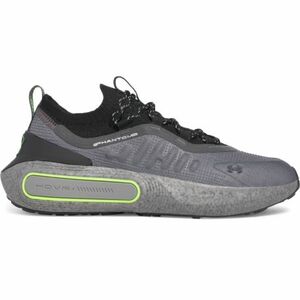 Férfi szabadidőcipő UNDER ARMOUR UA U Phantom 4 RFLCT castlerock black hyper green kép