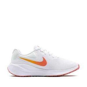 Női sportcipő (edzőcipő) NIKE Revolution 7 W white university gold magic ember kép