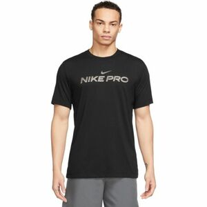 Férfi rövid ujjú edzőpóló NIKE PRO M NK DF TEE DB kép