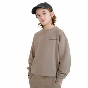 Fiú kapucnis pulóver 4F JUNIOR SWEATSHIRT-JWSS25TSWSM1713-83S-BEIGE kép