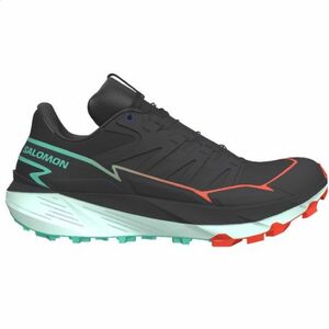 Férfi futó trail cipők SALOMON Thundercross M black cherry tomato electric green kép