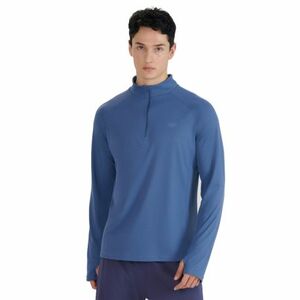 Férfi hosszú ujjú futó póló 4F LONGSLEEVE FNK-WSS25TFLOM327-32S-DENIM kép