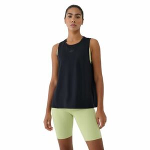 Női ujjatlan edzőpóló 4F SLEEVELESS FNK-RSS25TFSLF415-20S-DEEP BLACK kép