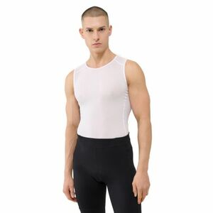 Férfi ujjatlan edzőpóló 4F SLEEVELESS FNK-WSS25TFSLM433-11S-OFF WHITE kép