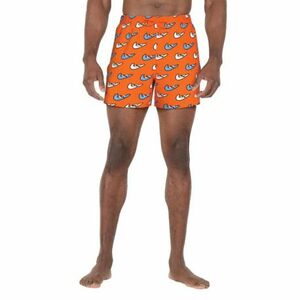 Férfi fürdőnadrág NIKE SWIM MULTI PRINT-ORANGE BLAZE kép