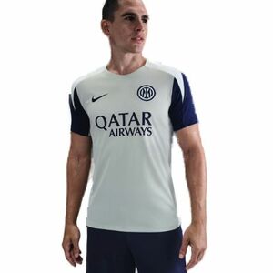 Férfi rövid ujjú edzőpóló NIKE INTER MILANO NK DF STRK SS TOP-093-Grey kép