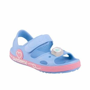 Lány szandálok COQUI Yogi + Amulet K light elemental blue fondant pink kép
