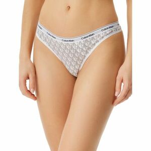 Női alsóneműk CALVIN KLEIN THONG-PLUSH MONOGRAM kép