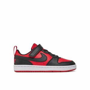 Fiú szabadidőcipők NIKE Court Borough Low Recraft K university red orange midnight navy kép
