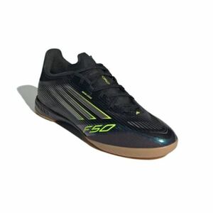 Férfi teremfoci cipők ADIDAS F50 League M IC core black iron metallic lucid lemon kép