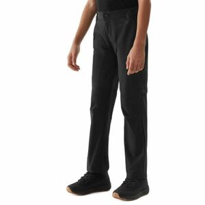 Lány túrázó nadrágok 4F JUNIOR TROUSERS FNK-JWSS24TFTRF494-21S-BLACK kép