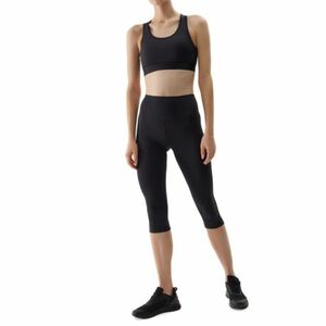 Női 3 4 edzőnadrágok 4F TIGHTS FNK-WSS24TFTIF187-20S-DEEP BLACK kép