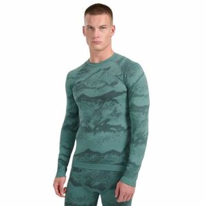 Férfi hosszú ujjú thermo póló 4F SEAMLESS UNDERWEAR M227-WAW25USEAM227-44A-OLIVE ALLOVER kép