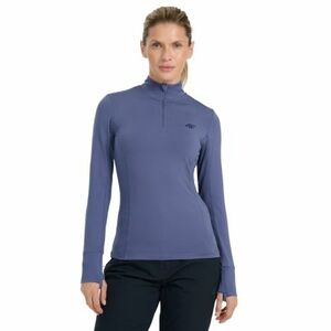 Női hosszú ujjú thermo póló fél cipzárral 4F BRUSHED UNDERWEAR F098-WAW25UBRUF098-32S-DENIM kép