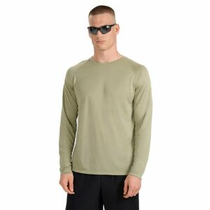 Férfi hosszú ujjú futó póló 4F LONGSLEEVE FNK M413-WAW25TFLOM413-44S-OLIVE kép