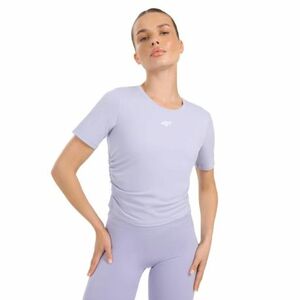 Női rövid ujjú edzőpóló 4F TSHIRT FNK F1524-WAW25TFTSF1524-34S-LIGHT BLUE kép