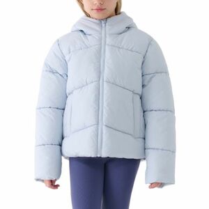Lánykabát 4F JUNIOR DOWN JACKET F615-4FJWAW25TDJAF615-34S-LIGHT BLUE kép