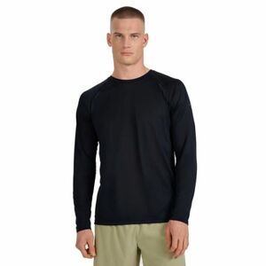 Férfi hosszú ujjú futó póló 4F LONGSLEEVE FNK M413-WAW25TFLOM413-20S-DEEP BLACK kép