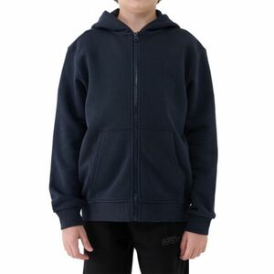 Fiú bélelt kapucnis pulóver zipzárral 4F JUNIOR SWEATSHIRT M1859-4FJWMM00TSWSM1859-31S-NAVY kép