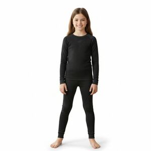 Lányi thermo fehérnemű felső és alsó rész 4F JUNIOR SEAMLESS UNDERWEAR F251-4FJWAW25USEAF251-20S-DEEP BLACK kép
