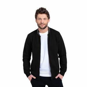 Férfi zipzáras pulóver VOLCANO B-EST-700-BLACK kép